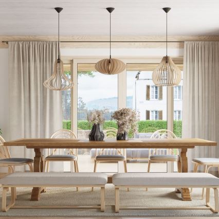Chandelier on a string APRILLA 1xE27/60W/230V