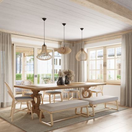 Chandelier on a string APRILLA 1xE27/60W/230V