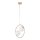 Chandelier on a string AQUA 2xG9/12W/230V gold
