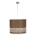 Chandelier on a string ARABESCA 1xE27/60W/230V brown