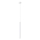 Chandelier on a string ARCHE 1xG9/8W/230V white