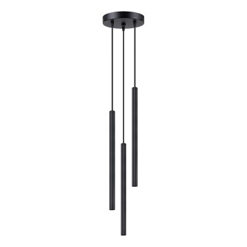 Chandelier on a string ARCHE 3xG9/8W/230V black