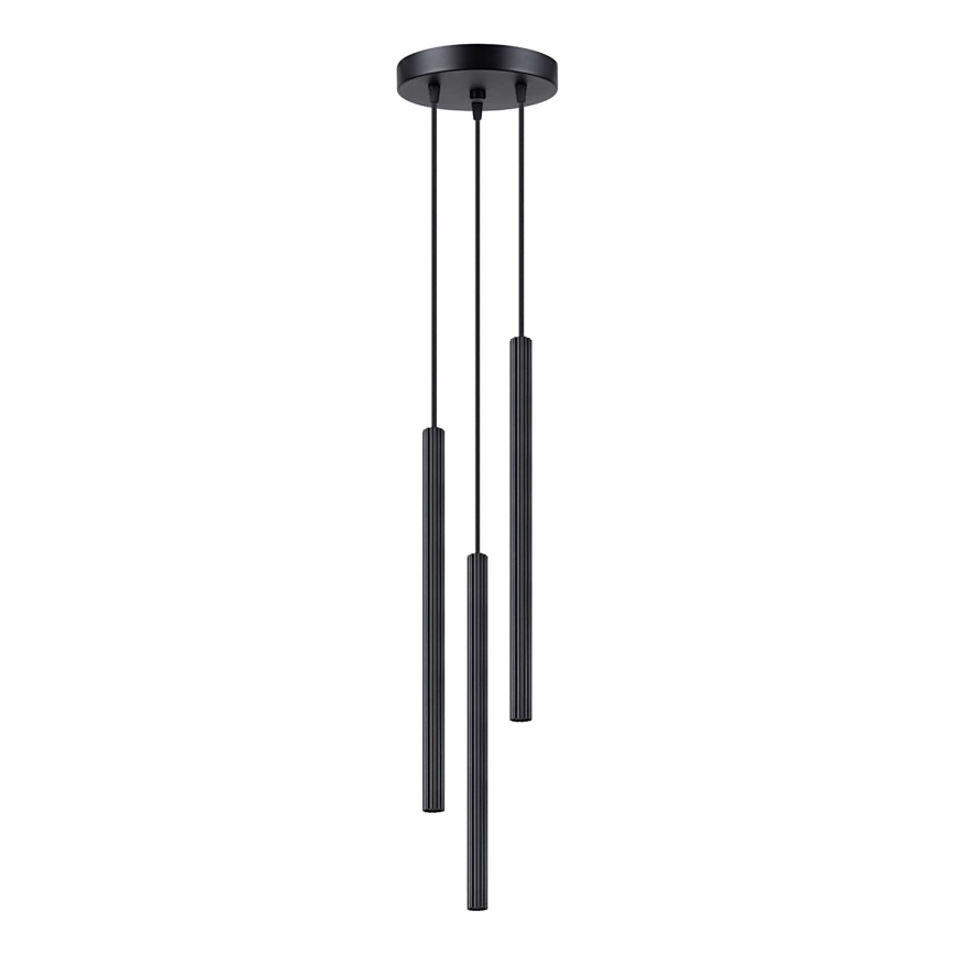 Chandelier on a string ARCHE 3xG9/8W/230V black