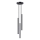Chandelier on a string ARCHE 3xG9/8W/230V black