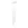 Chandelier on a string ARCHE 3xG9/8W/230V white