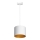 Chandelier on a string ARDEN 1xE27/60W/230V d. 18 cm white/gold