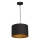 Chandelier on a string ARDEN 1xE27/60W/230V d. 25 cm black/golden