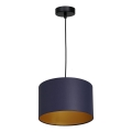 Chandelier on a string ARDEN 1xE27/60W/230V d. 25 cm purple/gold