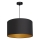 Chandelier on a string ARDEN 1xE27/60W/230V d. 40 cm black/gold