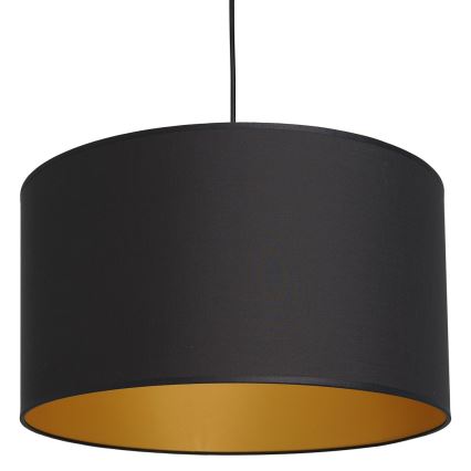 Chandelier on a string ARDEN 1xE27/60W/230V d. 40 cm black/gold