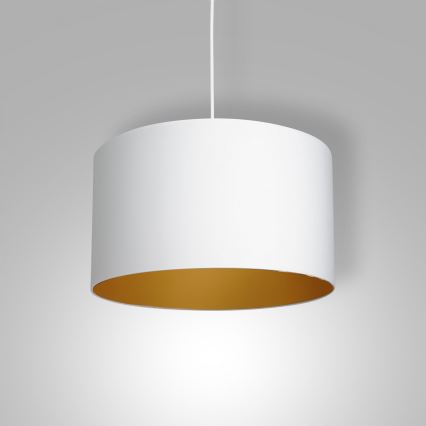 Chandelier on a string ARDEN 1xE27/60W/230V d. 40 cm white/gold