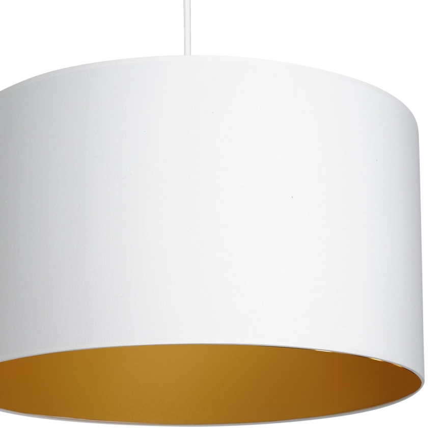 Chandelier on a string ARDEN 1xE27/60W/230V d. 40 cm white/gold
