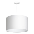 Chandelier on a string ARDEN 1xE27/60W/230V d. 40 cm white