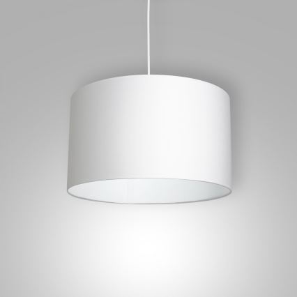 Chandelier on a string ARDEN 1xE27/60W/230V d. 40 cm white