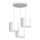 Chandelier on a string ARDEN 3xE27/60W/230V white