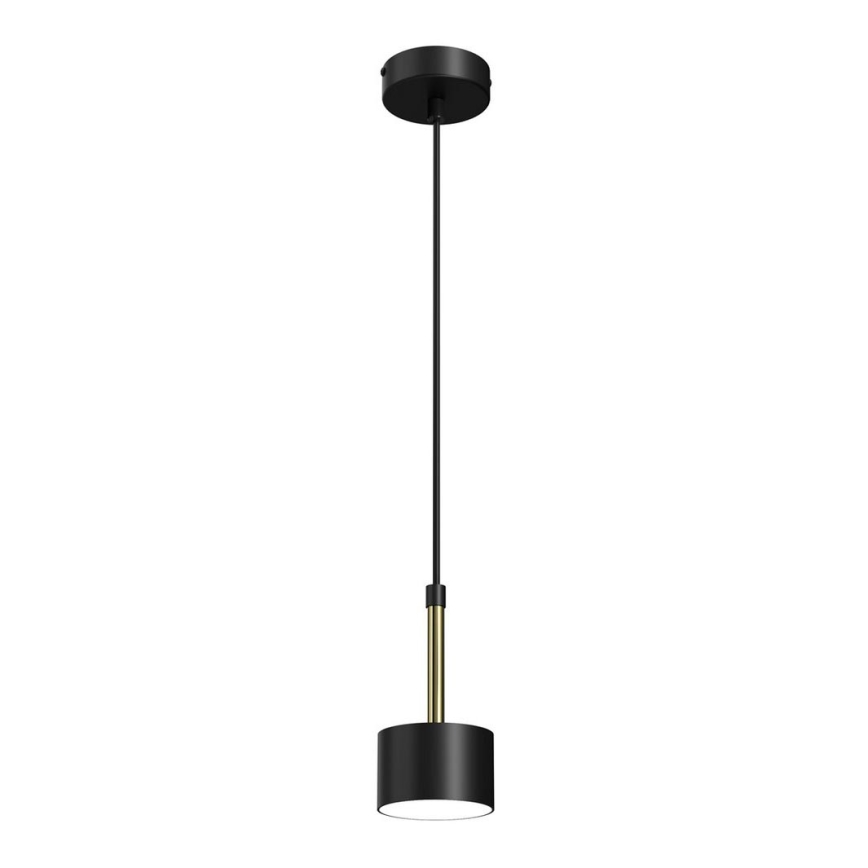 Chandelier on a string ARENA 1xGX53/11W/230V black/gold