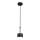 Chandelier on a string ARENA 1xGX53/11W/230V black/gold