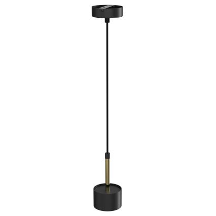 Chandelier on a string ARENA 1xGX53/11W/230V black/gold