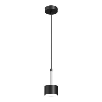 Chandelier on a string ARENA 1xGX53/11W/230V black/shiny chrome