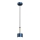 Chandelier on a string ARENA 1xGX53/11W/230V blue/golden