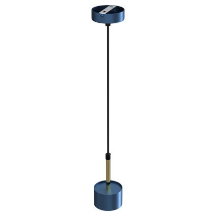 Chandelier on a string ARENA 1xGX53/11W/230V blue/golden