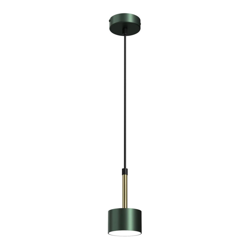 Chandelier on a string ARENA 1xGX53/11W/230V green/gold