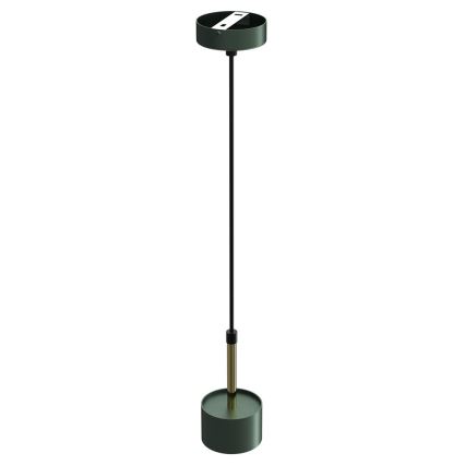 Chandelier on a string ARENA 1xGX53/11W/230V green/gold