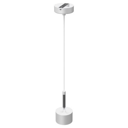 Chandelier on a string ARENA 1xGX53/11W/230V white/shiny chrome