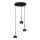 Chandelier on a string ARENA 3xGX53/11W/230V black/gold