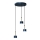 Chandelier on a string ARENA 3xGX53/11W/230V blue/golden