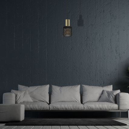 Chandelier on a string ARES 1xE27/60W/230V