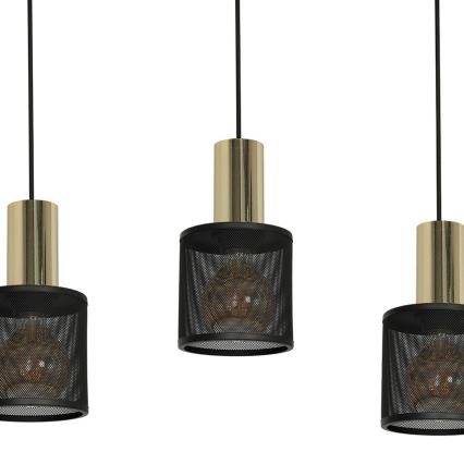 Chandelier on a string ARES 3xE27/60W/230V