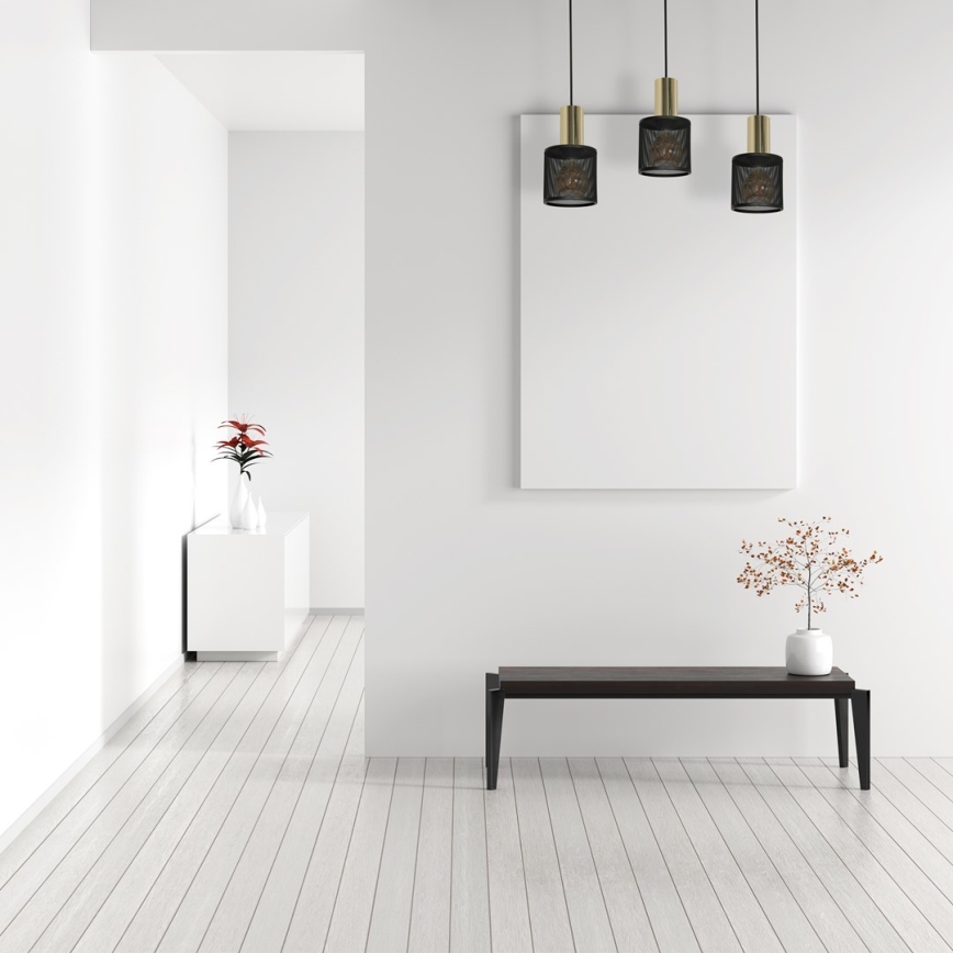 Chandelier on a string ARES 3xE27/60W/230V