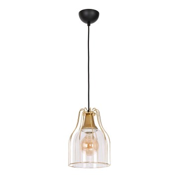 Chandelier on a string ARIA 1xE27/60W/230V gold