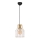 Chandelier on a string ARIA 1xE27/60W/230V gold