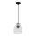 Chandelier on a string ARIA 1xE27/60W/230V silver