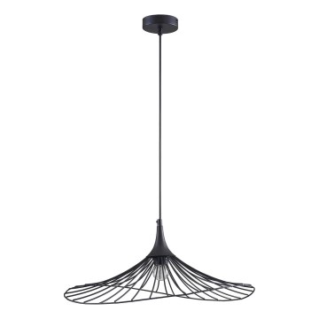 Chandelier on a string ARIELLE 1xE27/20W/230V d. 50 cm black