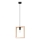 Chandelier on a string ARIES 1xE27/15W/230V beech/beige