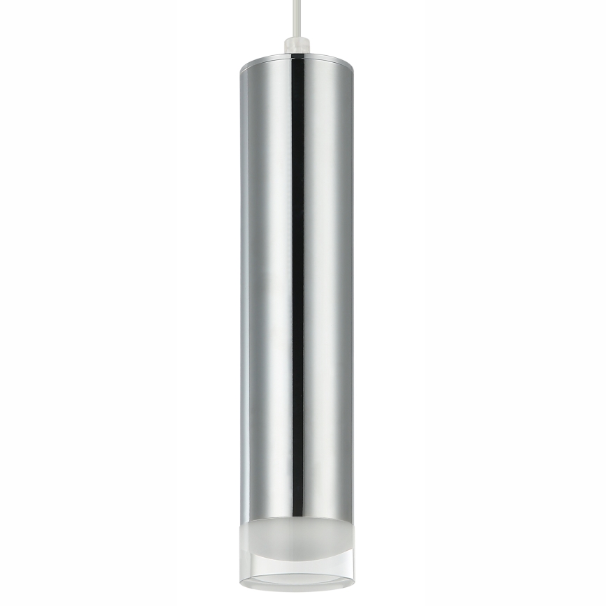 Chandelier on a string ARMIN 1xGU10/10W/230V shiny chrome