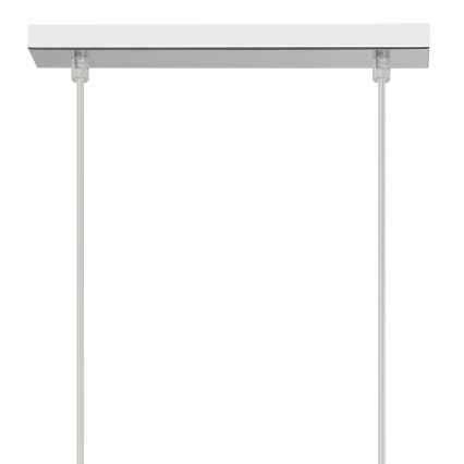 Chandelier on a string ARMIN 2xGU10/10W/230V shiny chrome