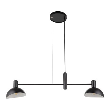 Chandelier on a string ARTIS 2xE14/40W/230V black
