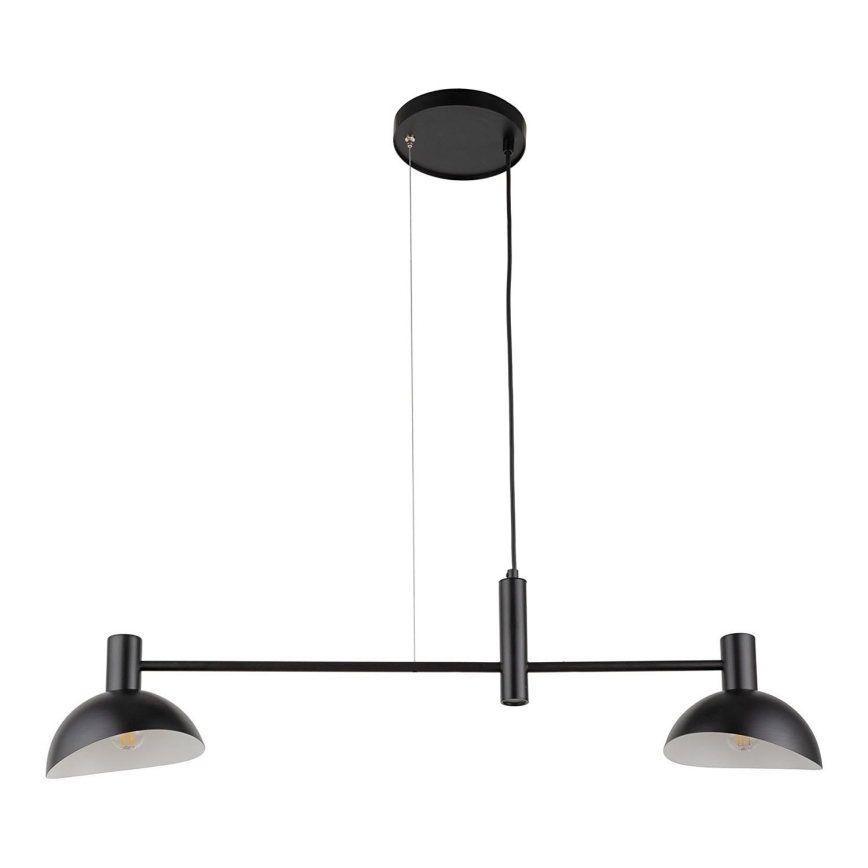 Chandelier on a string ARTIS 2xE14/40W/230V black
