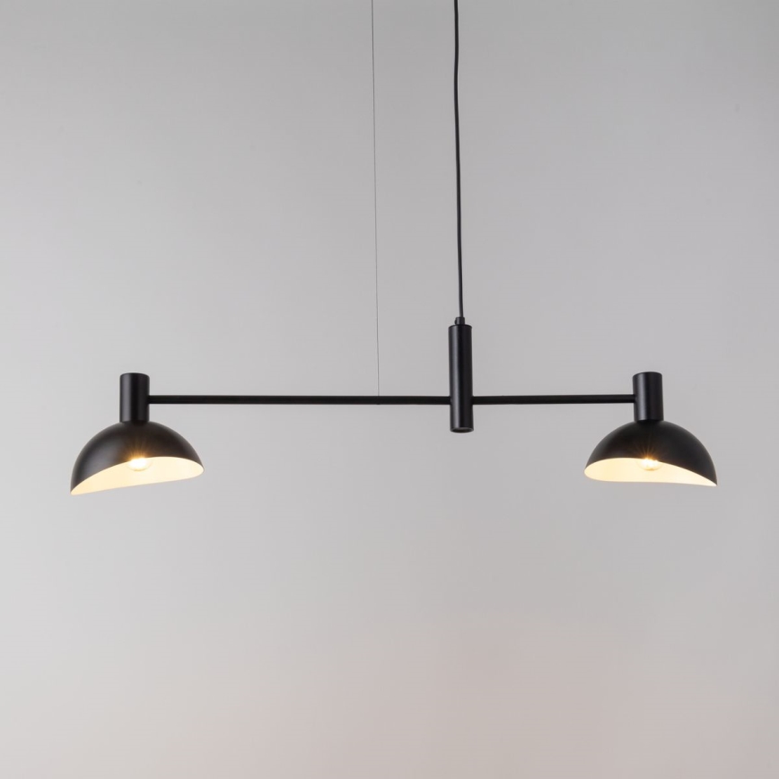 Chandelier on a string ARTIS 2xE14/40W/230V black
