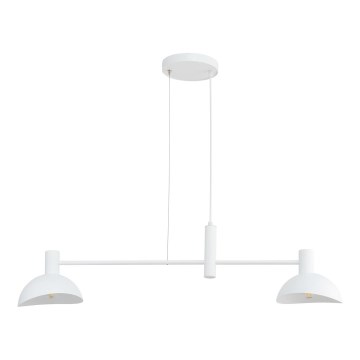 Chandelier on a string ARTIS 2xE14/40W/230V white