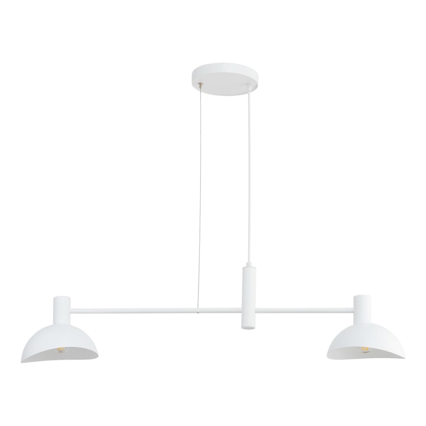 Chandelier on a string ARTIS 2xE14/40W/230V white
