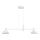 Chandelier on a string ARTIS 2xE14/40W/230V white