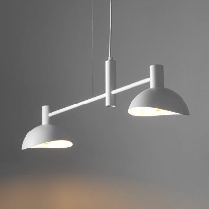 Chandelier on a string ARTIS 2xE14/40W/230V white
