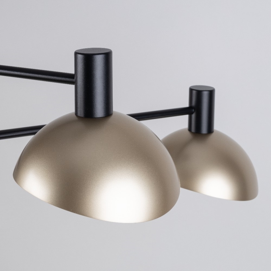 Chandelier on a string ARTIS 3xE14/40W/230V black/gold