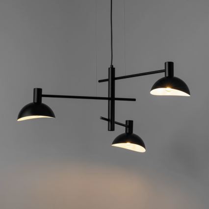 Chandelier on a string ARTIS 3xE14/40W/230V black
