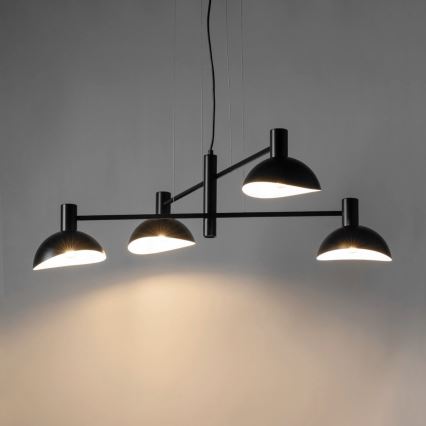 Chandelier on a string ARTIS 4xE14/40W/230V black